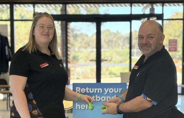 Recycle wristband together